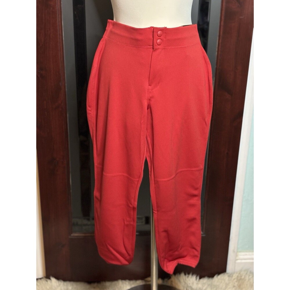 New Champro Scarlet Red BP39 Fastpitch Softball Pant Size Medium 28-30” Waist